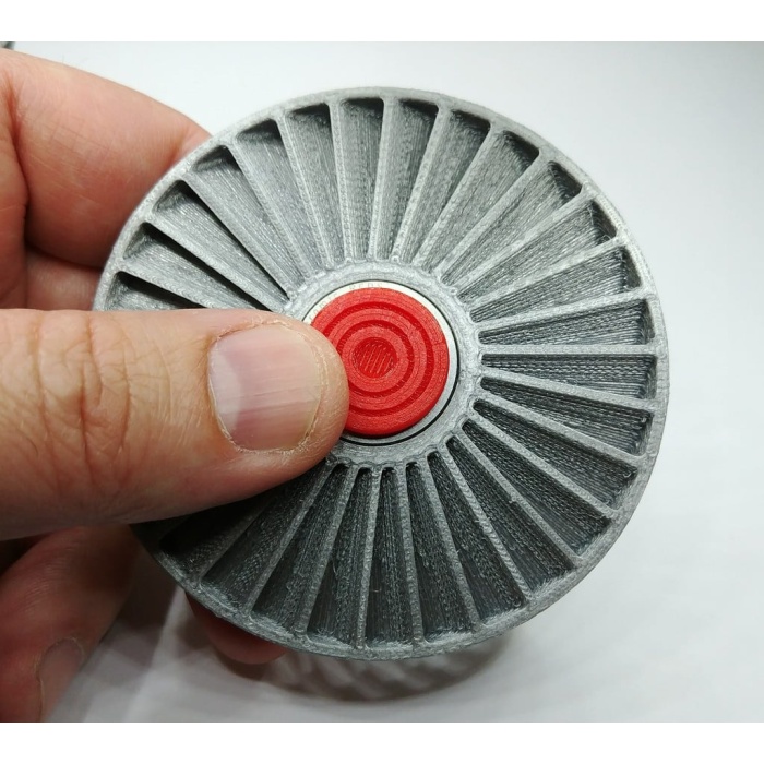 Jet Turbine Fan Fidget Spinner