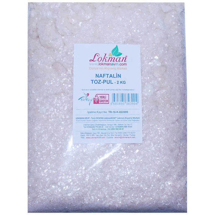 Naftalin Toz Pul 2000 Gr Paket