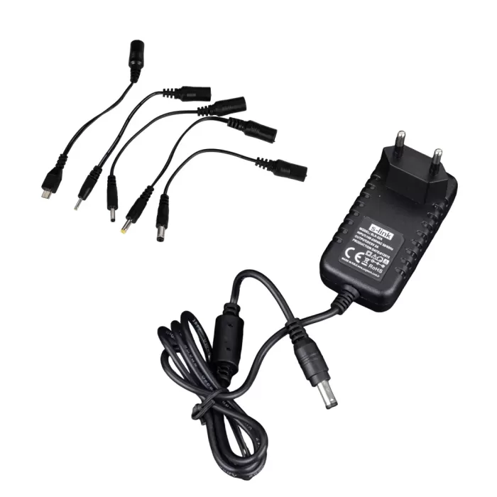 Slx-92A 9 Volt - 2 Amper 5 Uçlu Universal Tablet Pc Adaptörü (4172)