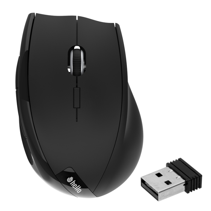 Hello Hl-4704 2.4Ghz 1600Dpi 5D Kablosuz Opti̇k Oyuncu Mouse (4549)