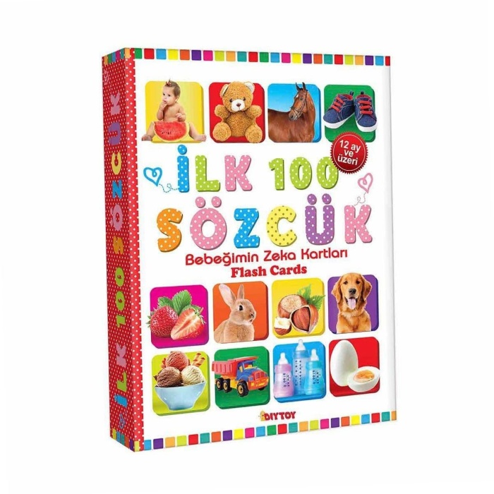 1758 Flashcards İlk 100 Sözcük -Dıytoy