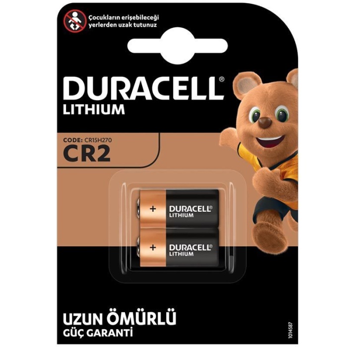 Cr2 3 Volt Li̇tyum Pi̇l (2Li̇ Paket)