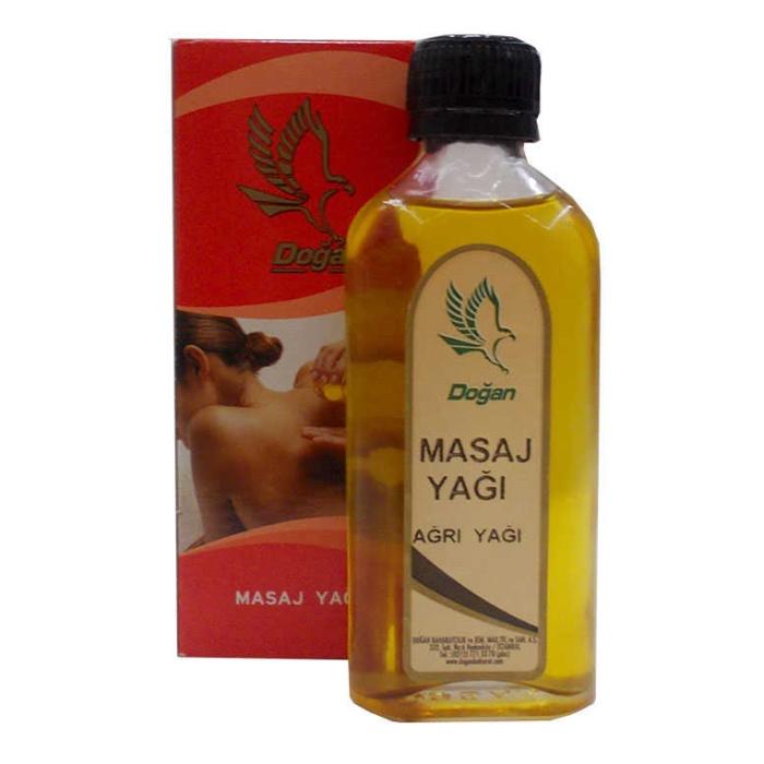 Masaj Yağı Cam Şişe 100 Ml