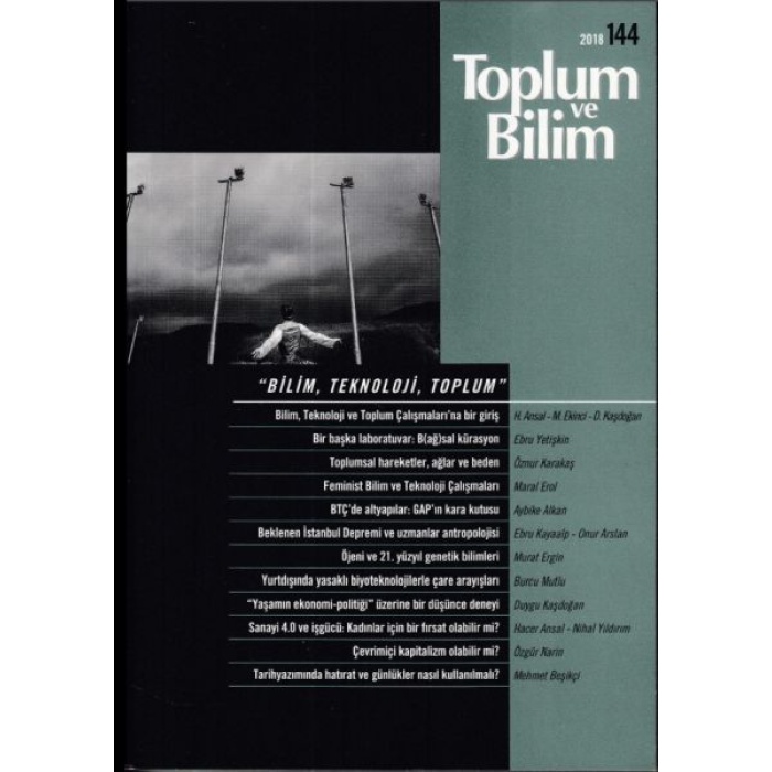 Toplum Ve Bilim (Sayı: 126)