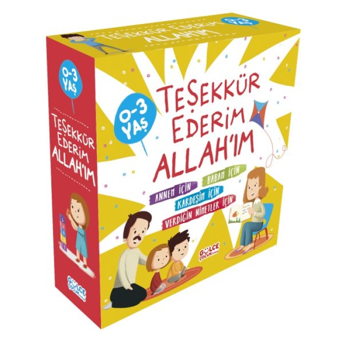 Teşekkür Ederim Allahım (4 Kitap Takım)