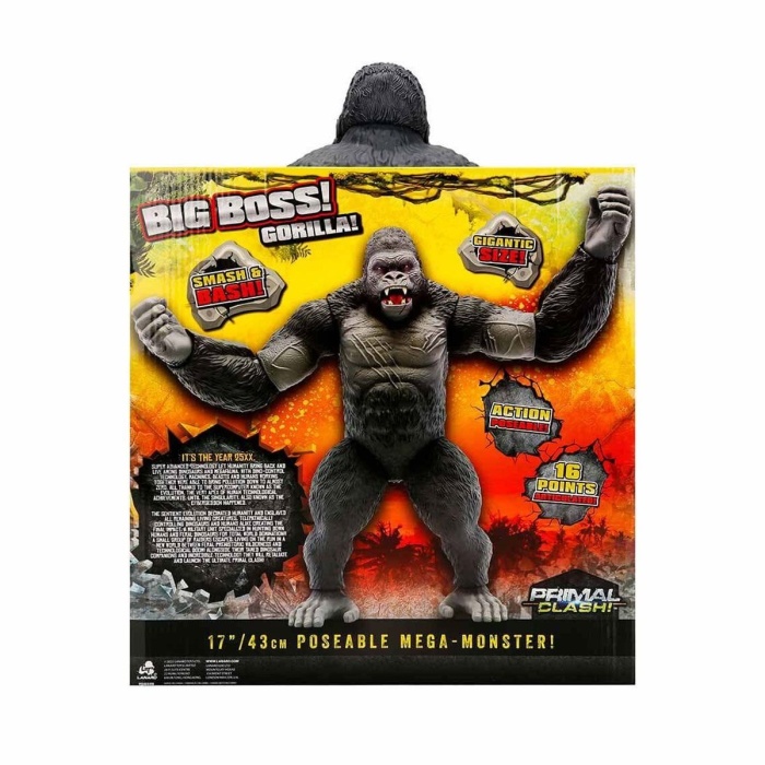 1037113 Primal Clash Büyük Patron Goril 42 Cm -