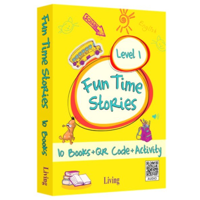 Living Level 1 Fun Times Stories 10Lu Hikaye Seti