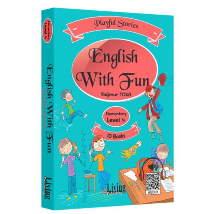 English With Fun Level 4 - 10 Kitap - Playful Stories