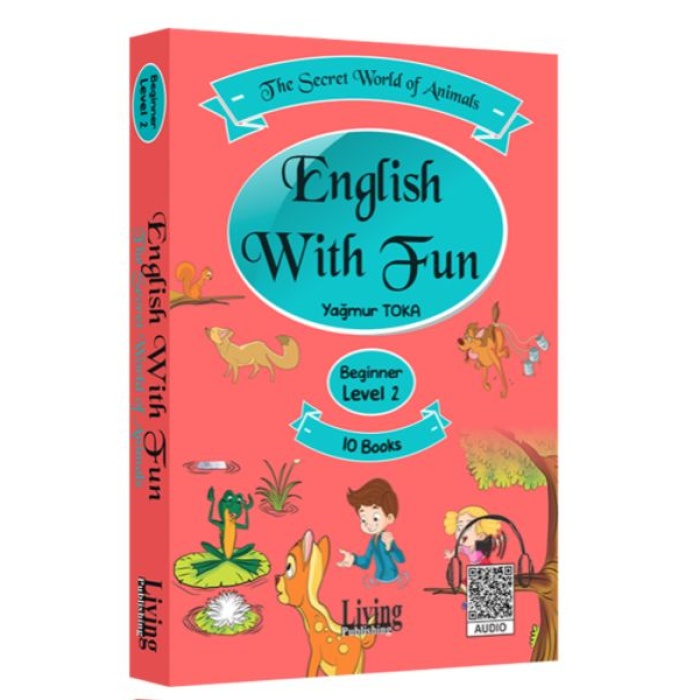 English With Fun Level 2 - 10 Kitap - The Secret World Of Animals