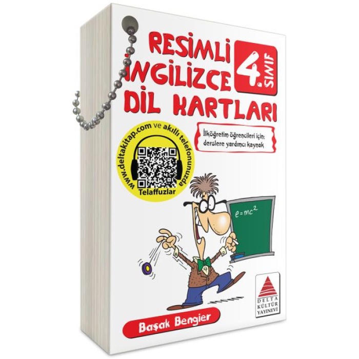 Resimli İngilizce Dil Kartları 4. Sınıf