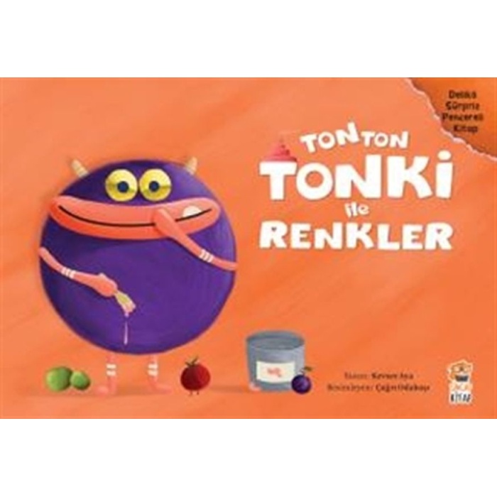 Tonton Tonki İle Renkler (Delikli Sürpriz Pencereli Kitap)