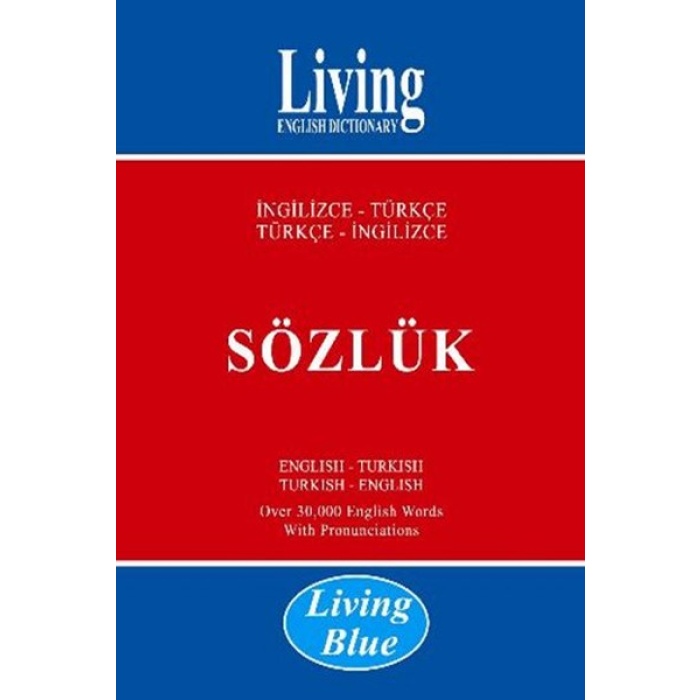 Living Blue İngilizce-Türkçe Türkçe-İngilizce Sözlük