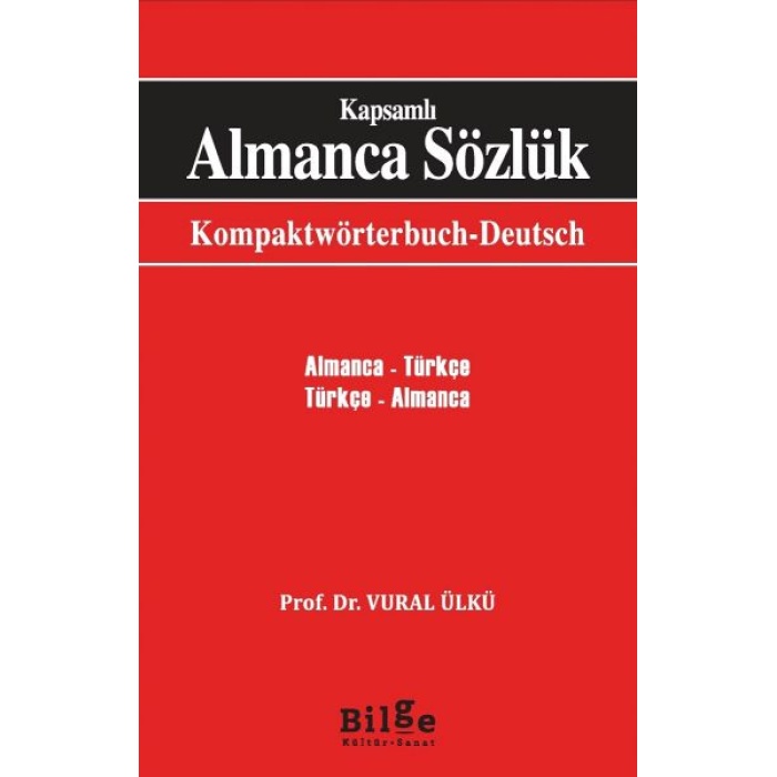 Kapsamlı Almanca-Türkçe, Türkçe-Almanca Sözlük