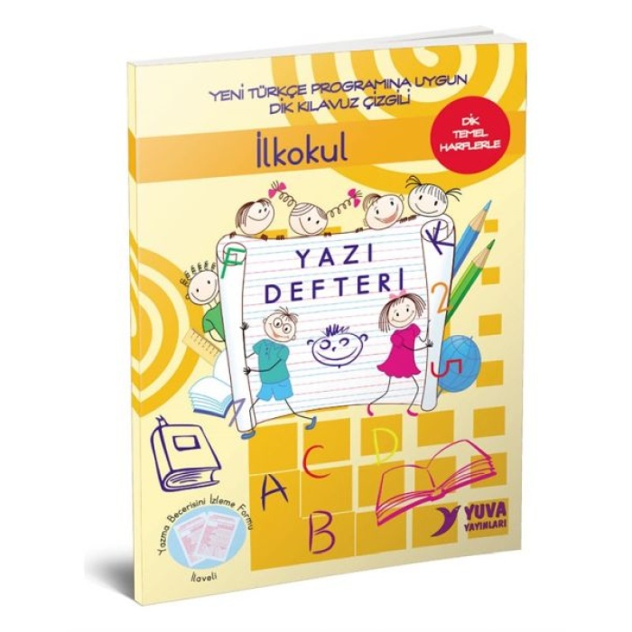 İlkokul 1. Sınıf Yazı Defteri