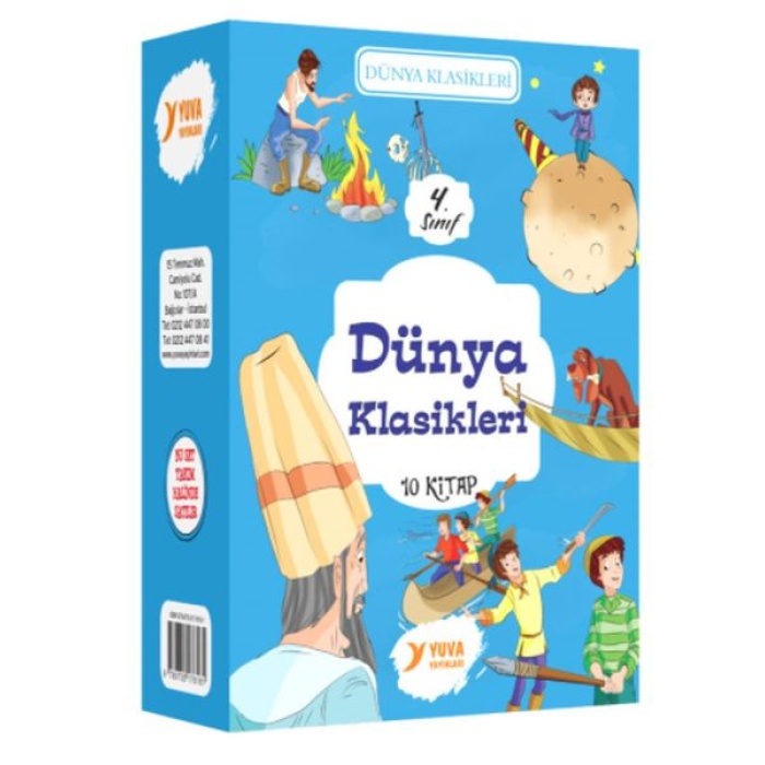 4. Sınıf Dünya Klasikleri Serisi (10 Kitaplık Set)