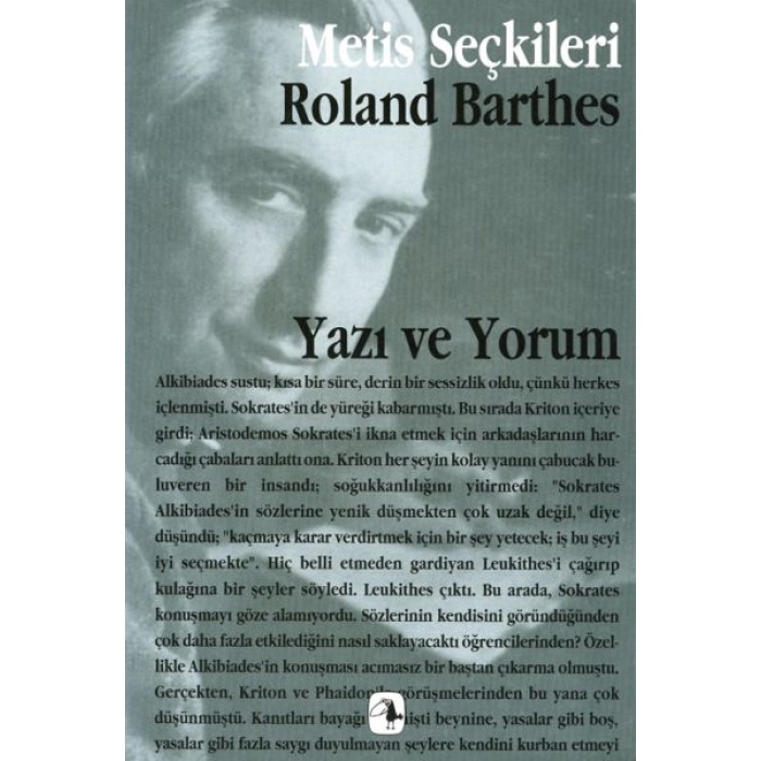 Yazı Ve Yorum: Roland Barthesdan Seçme Yazılar