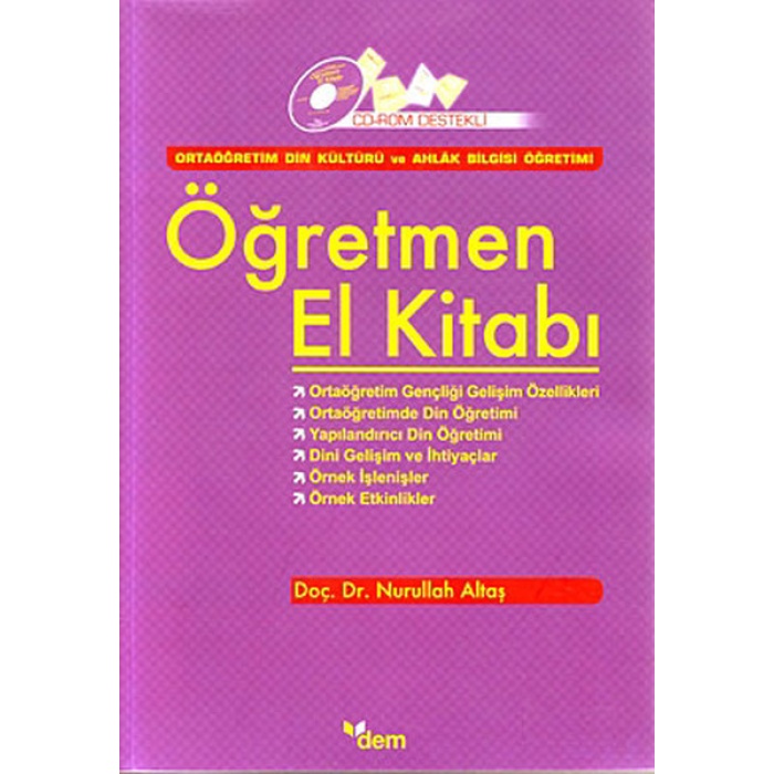 Öğretmen El Kitabı (Cdli) / Ortaöğretim Din Kültürü Ve Ahlak Bilgisi Öğretimi