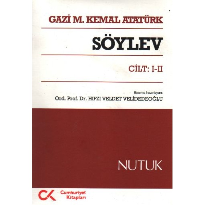 Söylev Cilt: 1-2