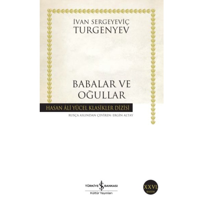 Babalar Ve Oğullar - Hasan Ali Yücel Klasikleri