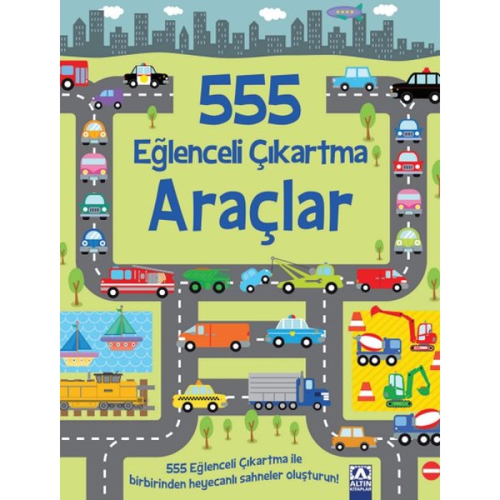 555 Eğlenceli Çıkartma - Araçlar