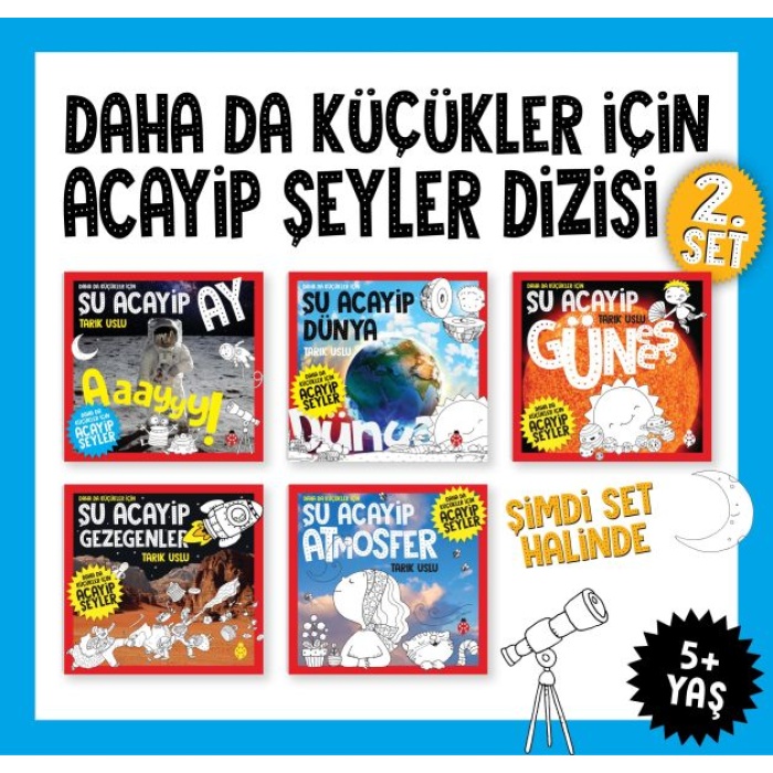 Daha Da Küçükler İcin Acayip Seyler Seti 2 (5 Kitap)