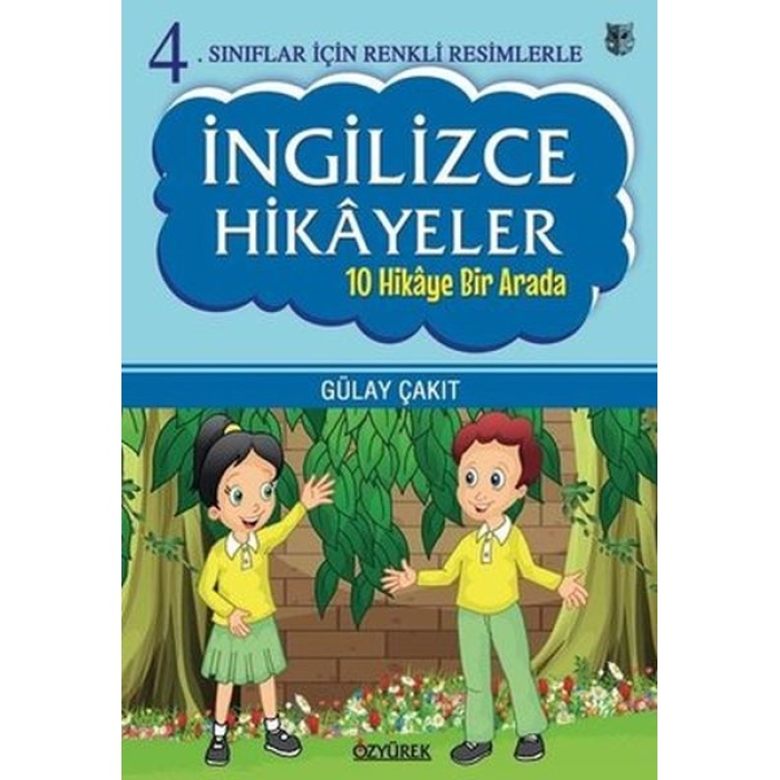 4.Sınıflar İçin Renkli Resimlerle İngilizce Hikayeler Seti - 10 Hikaye Bir Arada