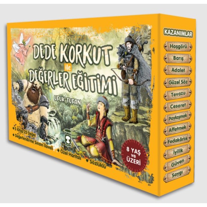 Dede Korkut İle Değerler Eğitimi Seti (5 Kitap)