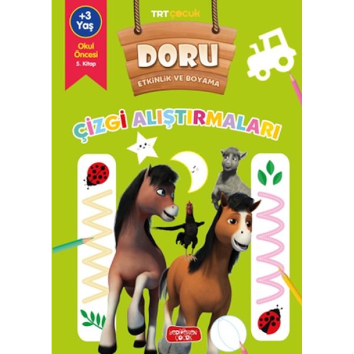 Doru Etkinlik Ve Boyama - Çizgi Alıştırmaları