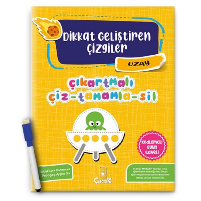 Dikkat Geliştiren Çizgiler – Uzay