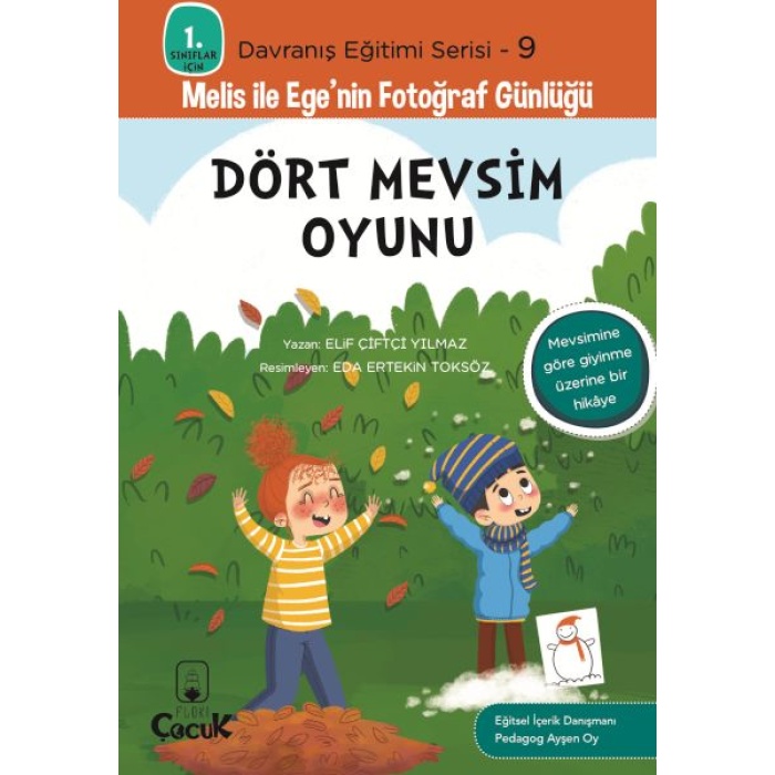 Davranış Eğitimi Serisi 9 - Melis Ile Egenin Fotoğraf Günlüğü-Dört Mevsim Oyunu