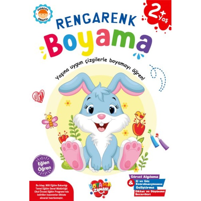 Rengarenk Boyama 2 Yaş