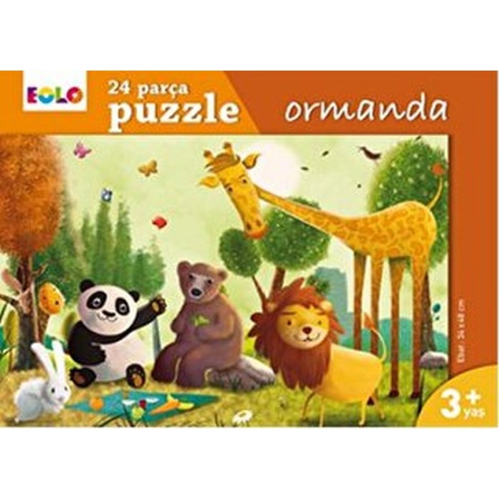 Yer Puzzle-24 Parça Puzzle - Ormanda