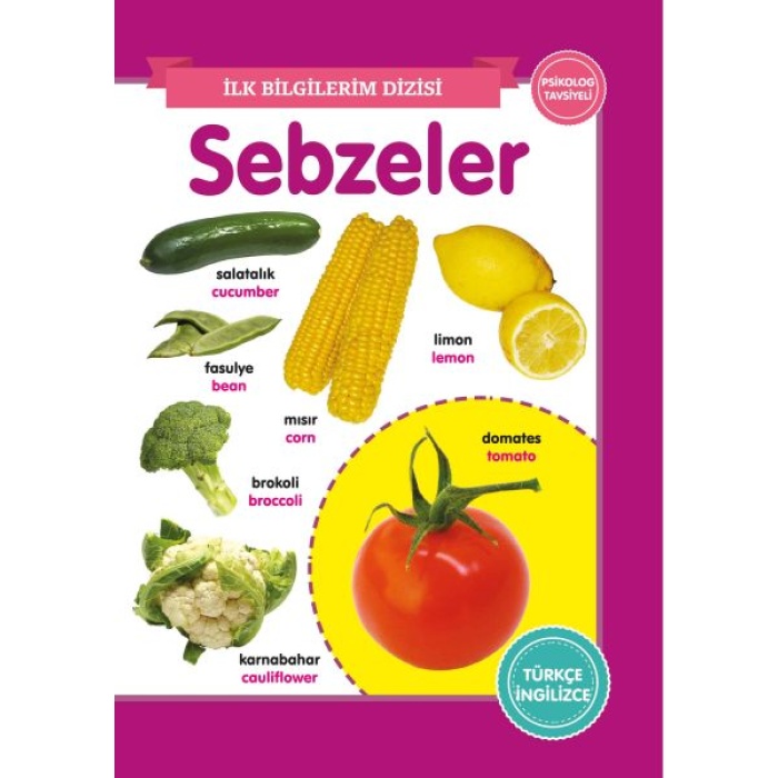 Sebzeler - İlk Bilgilerim Dizisi