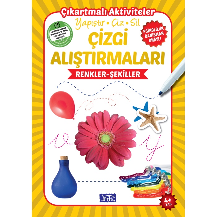 Renkler-Şekiller - Çizgi Alıştırmaları