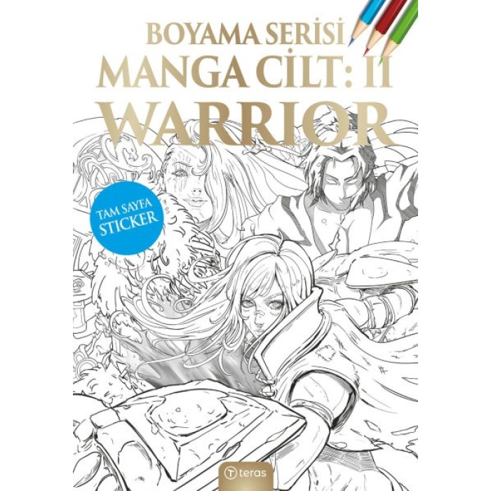 Manga Boyama Cilt Ii: Warrior