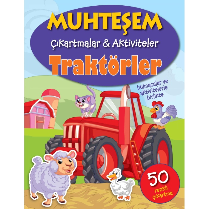 Muhteşem Çıkartmalar Ve Aktiviteler - Traktörler