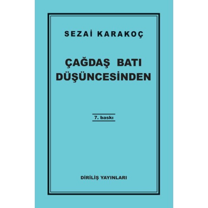 Çağdaş Batı Düşüncesinden