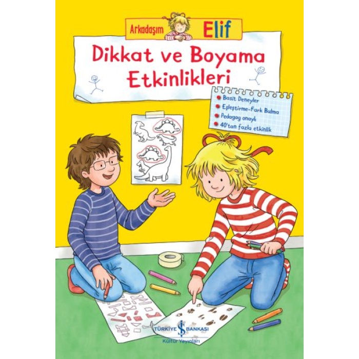 Arkadaşım Elif – Dikkat Ve Boyama Etkinlikleri