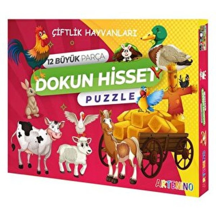 Çiftlik Hayvanları - Dokun Ve Hisset Puzzle