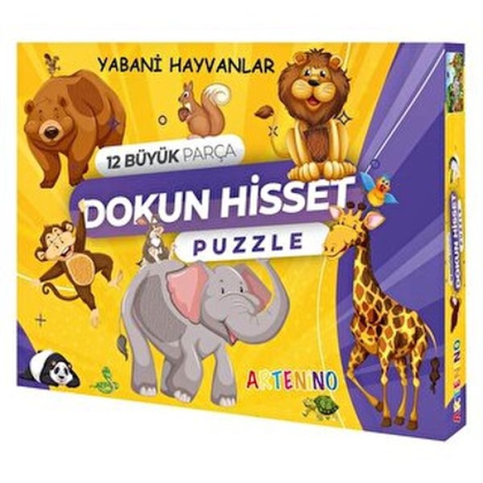 Yabani Hayvanlar - Dokun Ve Hisset Puzzle