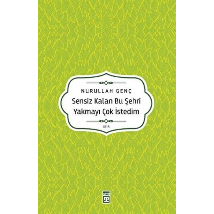 Sensiz Kalan Bu Şehri Yakmayı Çok İstedim