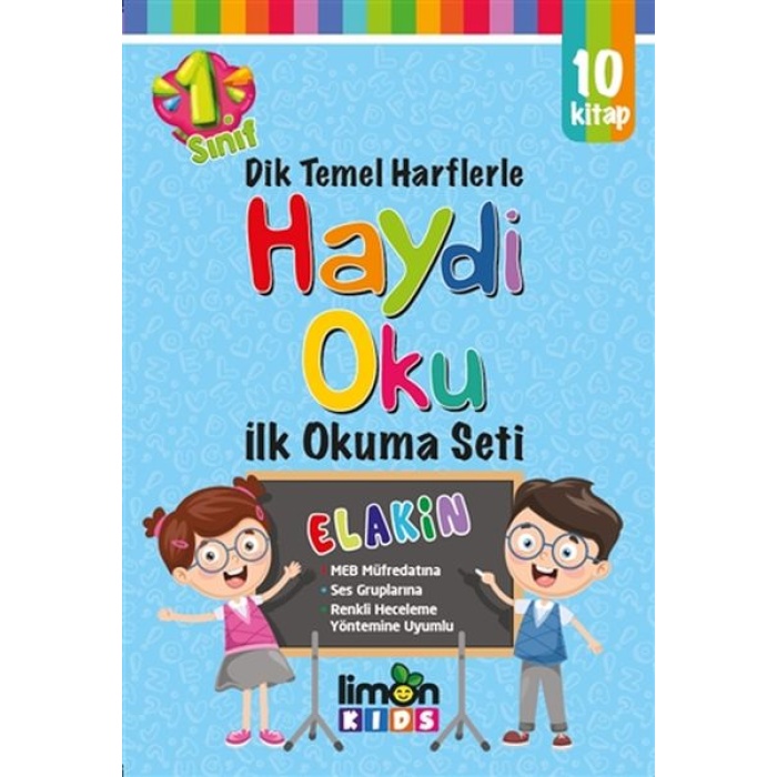 1. Sınıf Dik Temel Hartflerle Haydi Oku İlk Okuma Seti Anetil