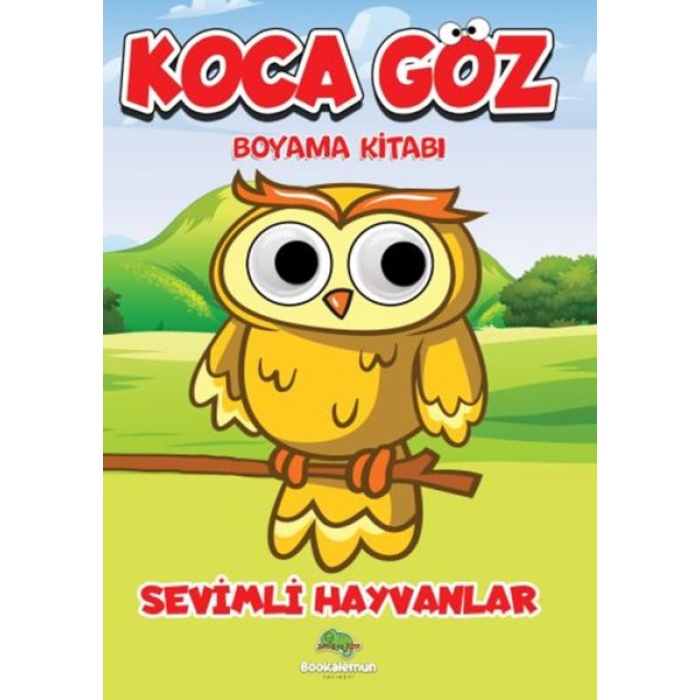 Koca Göz Boyama –Sevimli Hayvanlar