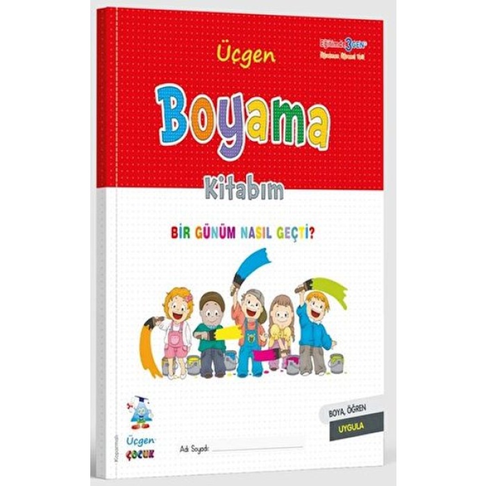 Boyama Kitabım - Bir Günüm Nasıl Geçti?