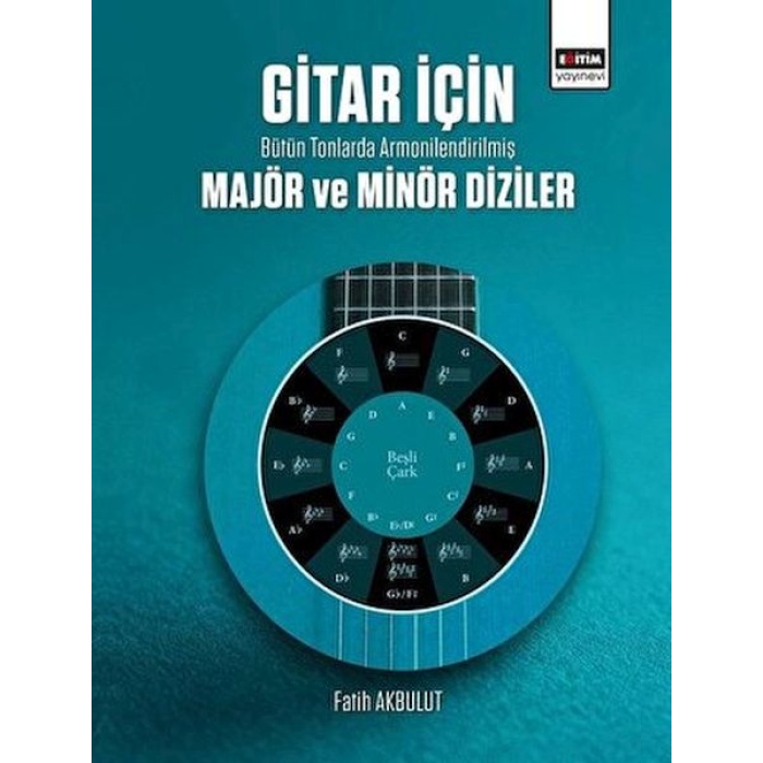 Gitar İçin Bütün Tonlarda Armonilendirilmiş Majör Ve Minör Diziler