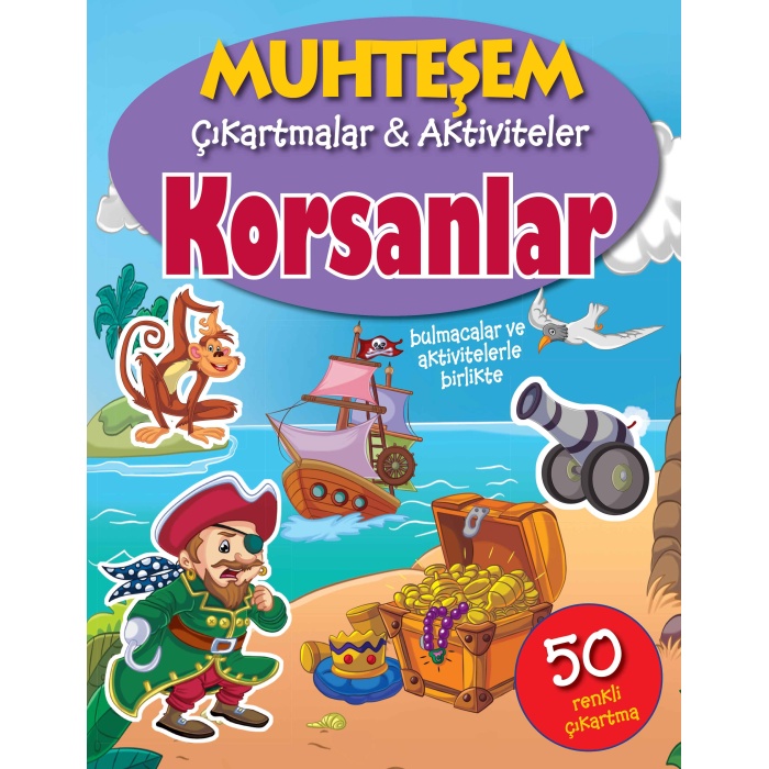 Muhteşem Çıkartmalar Ve Aktiviteler - Korsanlar