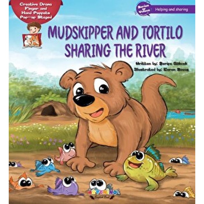 Mudskipper And Tortilo Sharing The River Creative Drama Finger And Hand Puppets Pop-Up Staged