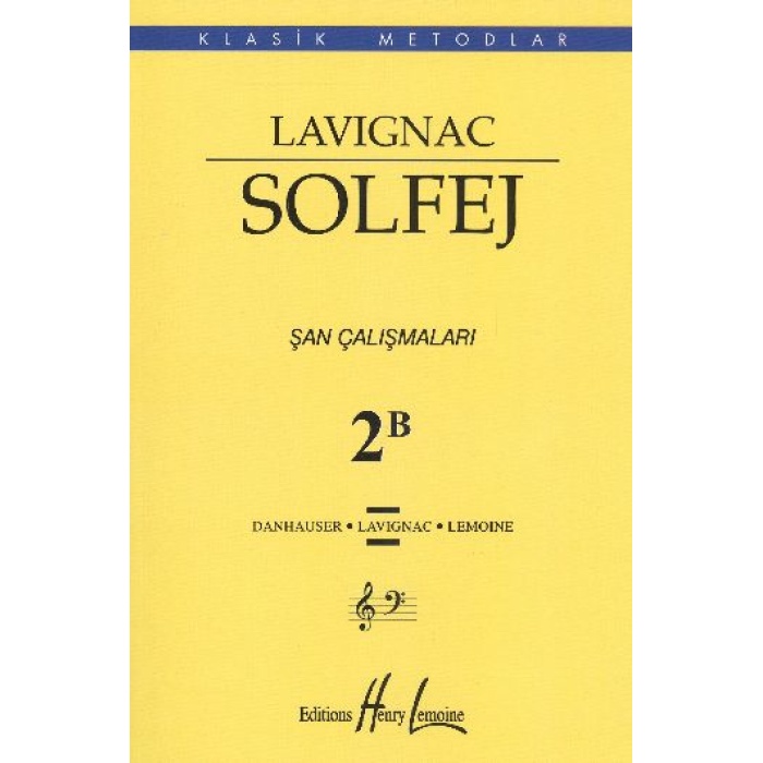 Lavignac Solfej 2B Şan Çalışmaları