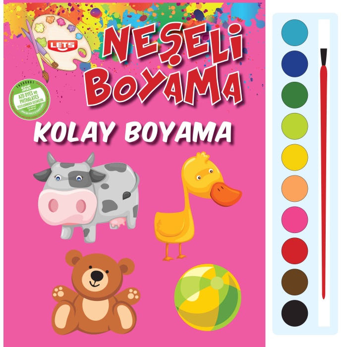 Neşeli Boyama - Kolay Boyama