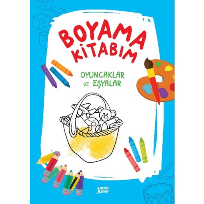 Boyama Kitabım - Oyuncaklar Ve Eşyalar